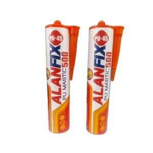 چسب پلی یورتان ماربل شیت و ترمووال آلان فیکس مدل alanfix pu-45 وزن 400 گرم بسته 2 عددی