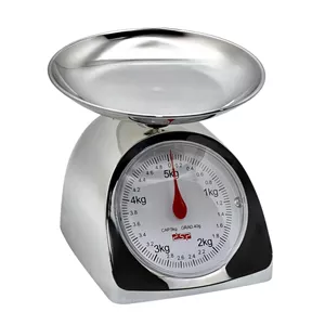 ترازو آشپزخانه آنالوگ دی اس پی مدل KD7040 حداکثر ظرفیت قابل اندازه‌گیری 5 کیلوگرم با دقت اندازه‌گیری 0.04 گرم