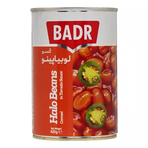 کنسرو لوبیاپینو بدر - 420 گرم