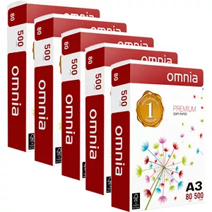 کاغذ A3 اومينا مدل Premium_A3 بسته 2500 عددی