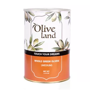 زیتون سبز با هسته الیو لند - 4000 گرم