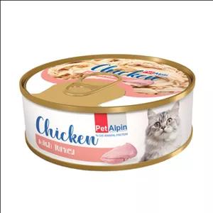 کنسرو گربه پتالپین مدل نچرال طعم بوقلمون وزن 100 گرم