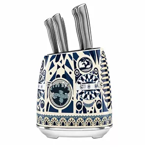 سرویس چاقو 7 پارچه با تیغه استیل و با دسته استیل اسمگ مدل Dolce & Gabbana
