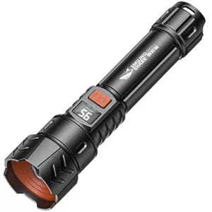 چراغ قوه دستی اسمایلینگ شارک مدل 5 حالته شارژی SD-5239A با نور مهتابی
