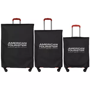کاور چمدان امریکن توریستر مدل AMT بسته سه عددی 