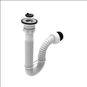 سیفون روشویی محک مدل لوله کششی کد 303