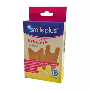 چسب زخم اسمایل پلاس مدل Knuckle کد 6308 بسته 12 عددی