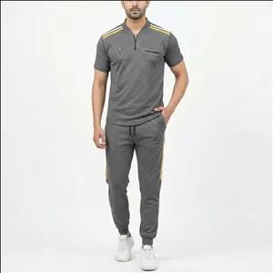 ست تی‌شرت آستین کوتاه و شلوار راحتی مردانه مدل MOLNIMZA7G