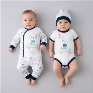 ست 4 تکه لباس نوزادی آدمک مدل mini کد 010006