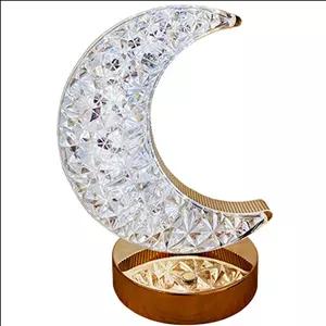 چراغ رومیزی مدل کریستال ماه کد 404052