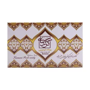 آبنبات پولکی کرمانی لیمویی - 450 گرم