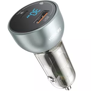 شارژر فندکی 30 وات 2 پورت یس پلاس مدل SUPER FAST PD