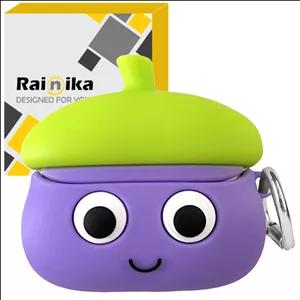 کاور رینیکا مدل Galaxy 3Pro Eggplant مناسب برای کیس هدفون سامسونگ Galaxy Buds 3 / Buds 3 Pro (2024) / Buds 3 Fe (2025)