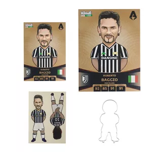 اسباب بازی زینتی کیمدی مدل روبرتو باجو 2025 سری ادونس به همراه برچسب و فیگور