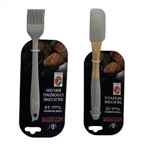 فرچه و لیسک لایف اسمایل مدل سیلیکونی مجموعه 2 عددی