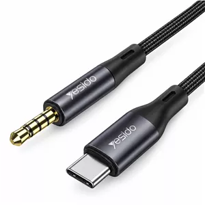 کابل تبدیل USB-C به AUX یسیدو مدل YAU42 طول 1 متر