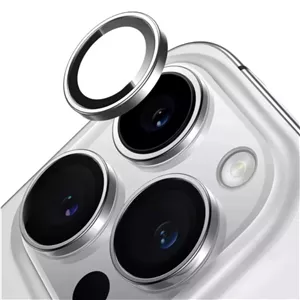 محافظ لنز دوربین فلزی مدل LENS FILM مناسب برای گوشی موبایل IPHONE 15 Pro Max
