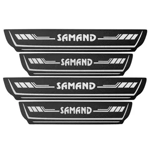 پارکابی خودرو آداک طرح چرم کدSamand01 مناسب برای سمند مجموعه4 عددی