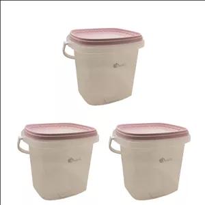 ظرف برنج اشکان مدل دسته دار مجموعه 3 عددی