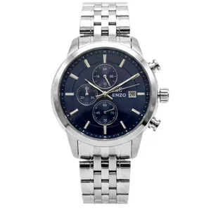 ساعت مچی عقربه‌ای کوارتز مردانه انزو مدل کرنوگراف سه موتوره رفرنس کد 2184AVG