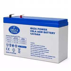 باتری UPS با ولتاژ 12 ولت و شدت جریان ۹ آمپر ساعت ایبیزا مدل 12V9AH 2026