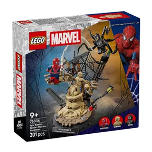 لگو 201 تکه سری مارول مدل Epic Battle Spider Man vs Sandman 76334