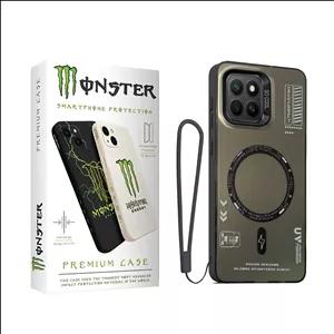 کاور مانستر مدل SoCool Strap مناسب برای گوشی موبایل آنر X8c به همراه بند آویز