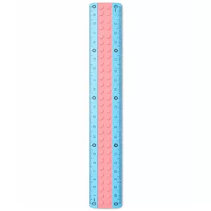 خط‌کش 30 سانتی‌متری اسکول فنس مدل Soft Grip