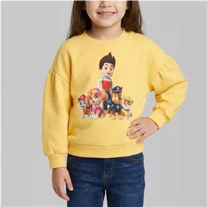سویشرت دخترانه سگهای نگهبان  با لایه پلار داخلی مدل PAW PATROL