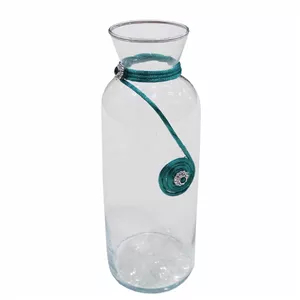 گلدان شیشه ای مدل اسموتی کد 003