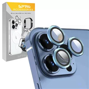 محافظ لنز دوربین اسپریگ مدل Metal Ring مناسب برای گوشی موبایل اپل iPhone 16 Pro / 16 Pro Max