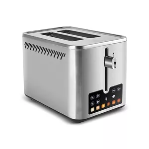 توستر دو اسلایس کاراجا مدل Color Touch 950W Renkli Dijital Ekranlı Inox