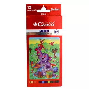 مداد رنگی 12 رنگ کنکو مدل student 4