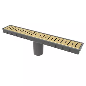 کف شور محک مدل درب استیل طرح گریل 40×6 کد 594G