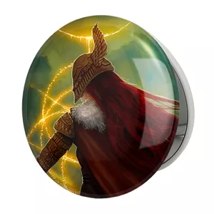 آینه جیبی خندالو طرح بازی الدن رینگ (Elden Ring) مدل تاشو کد 31264