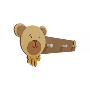 آویز لباس کودک طرح تدی مدل MKids58 Teddy