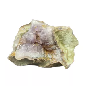 سنگ راف آمیتیست مدل کریستال دوطرفه M41720