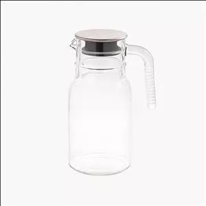 پارچ لیمون مدل شیشه ای درب استیل کد H2349