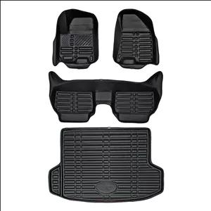 کفپوش پنج بعدی خودرو پانیذ مدل EVA1 مناسب برای جک S5 به همراه کفپوش صندوق