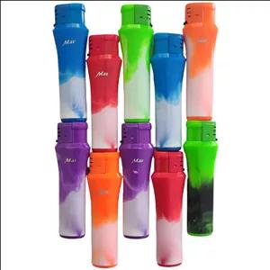 فندک مکس کمرباریک مدل المنتی بسته 10 عددی