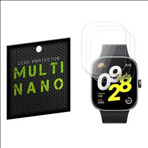 محافظ صفحه نمایش مولتی نانو مدل X-S3N مناسب برای ساعت هوشمند شیائومی Redmi Watch 4 بسته سه عددی