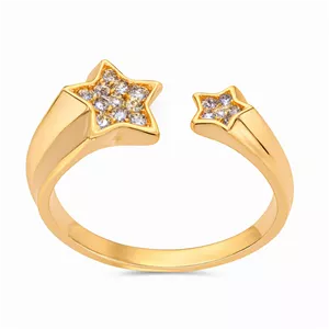 انگشتر زنانه ژوپینگ مدل ستاره کد A0054