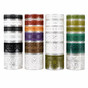چسب نواری مدل دکوراتیو کد NO.P2 بسته 24 عددی