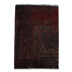 کلاژ فرش دستباف 0.5 متری مدل وینتیج کد 4050323
