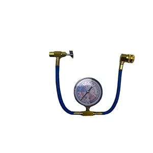 شلنگ تزریق گاز کد 101075 به همراه گیج کوبلینگ دار