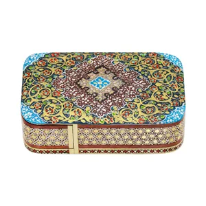 جاکارتی خاتم کاری فراز هنر مدل استخوانی رو نقاشی اسلیمی کد 2