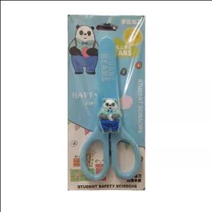 قیچی مدل غلاف دار طرح خرس های کله فندقی کد 065