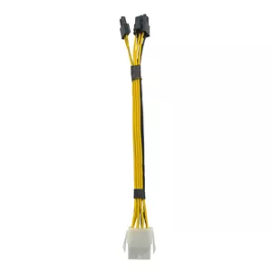 کابل برق کارت گرافیک 8 پین ماده به 8 پین نر مدل Extension88 طول 0.35 متر
