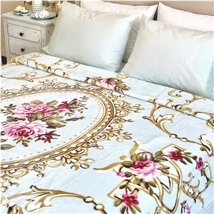 پتو 2 نفره تاچ مدل Happy Days سایز 240x220 سانتی‌متر