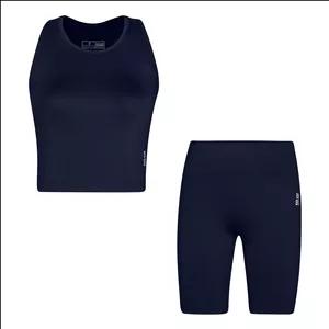 ست تاپ و شلوارک ورزشی زنانه نوزده نودیک مدل ST1925 NB